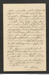 Nachlass Franz Steindachner, Brief von C. Heller an Franz Steindachner (10.10.1913), Inv.Nr. 212.10, Seite 4